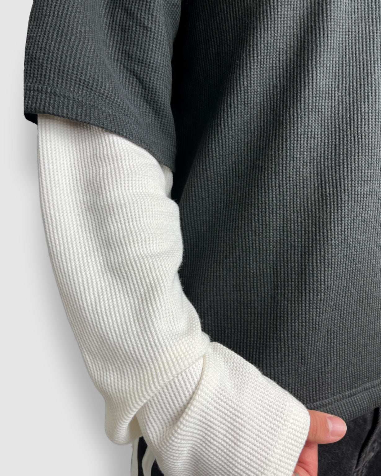 DOUBLE LAYERED THERMAL LONGSLEEVE